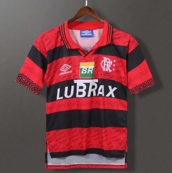 1995 Flamengo Retro Home Kit Soccer Jersey